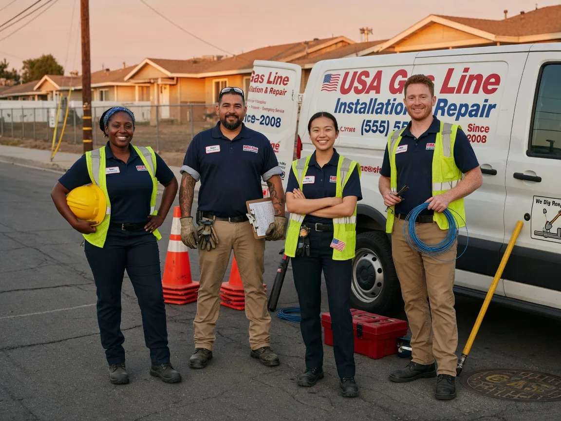 Gas Line Installation company in Rudolph, OH